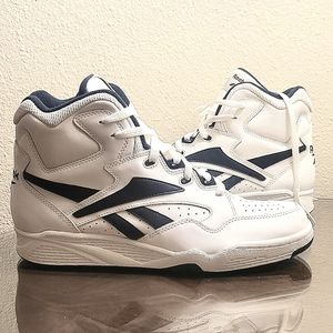 Reebok Tennis Shoes - Size 10 - Blue and White